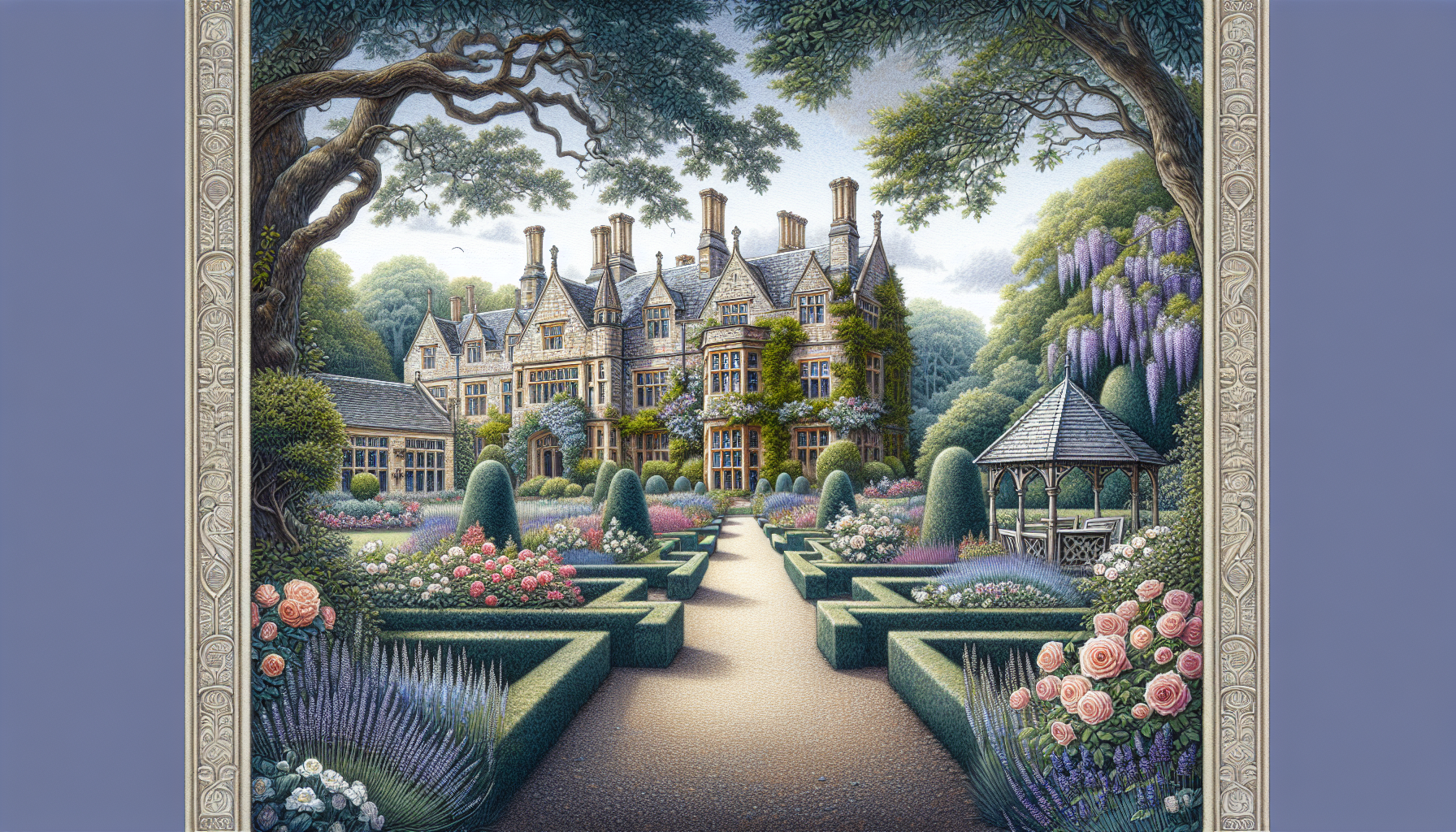 Exclusive use wedding venue with beautiful gardens and historic charm